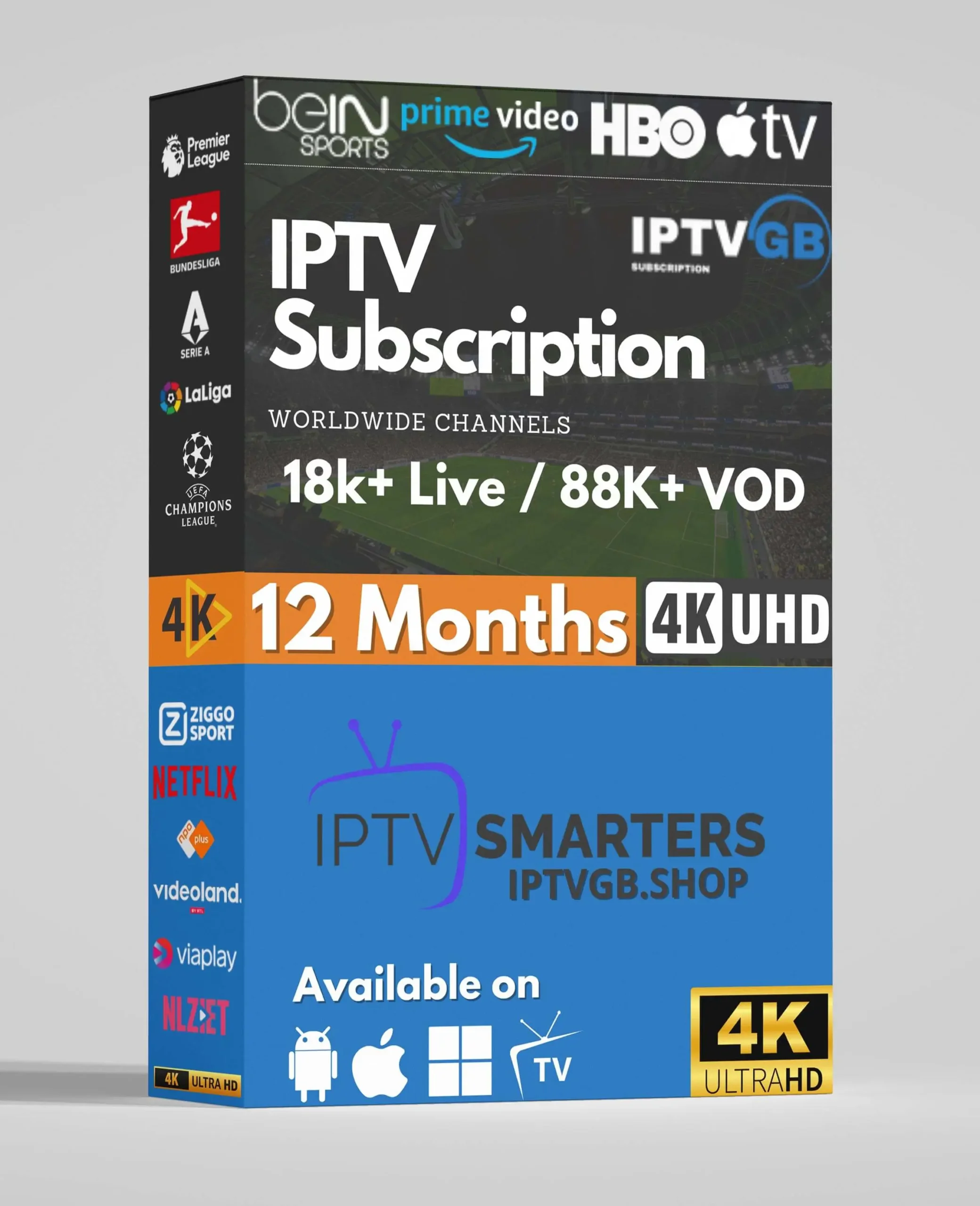 12 Months IPTV subscription